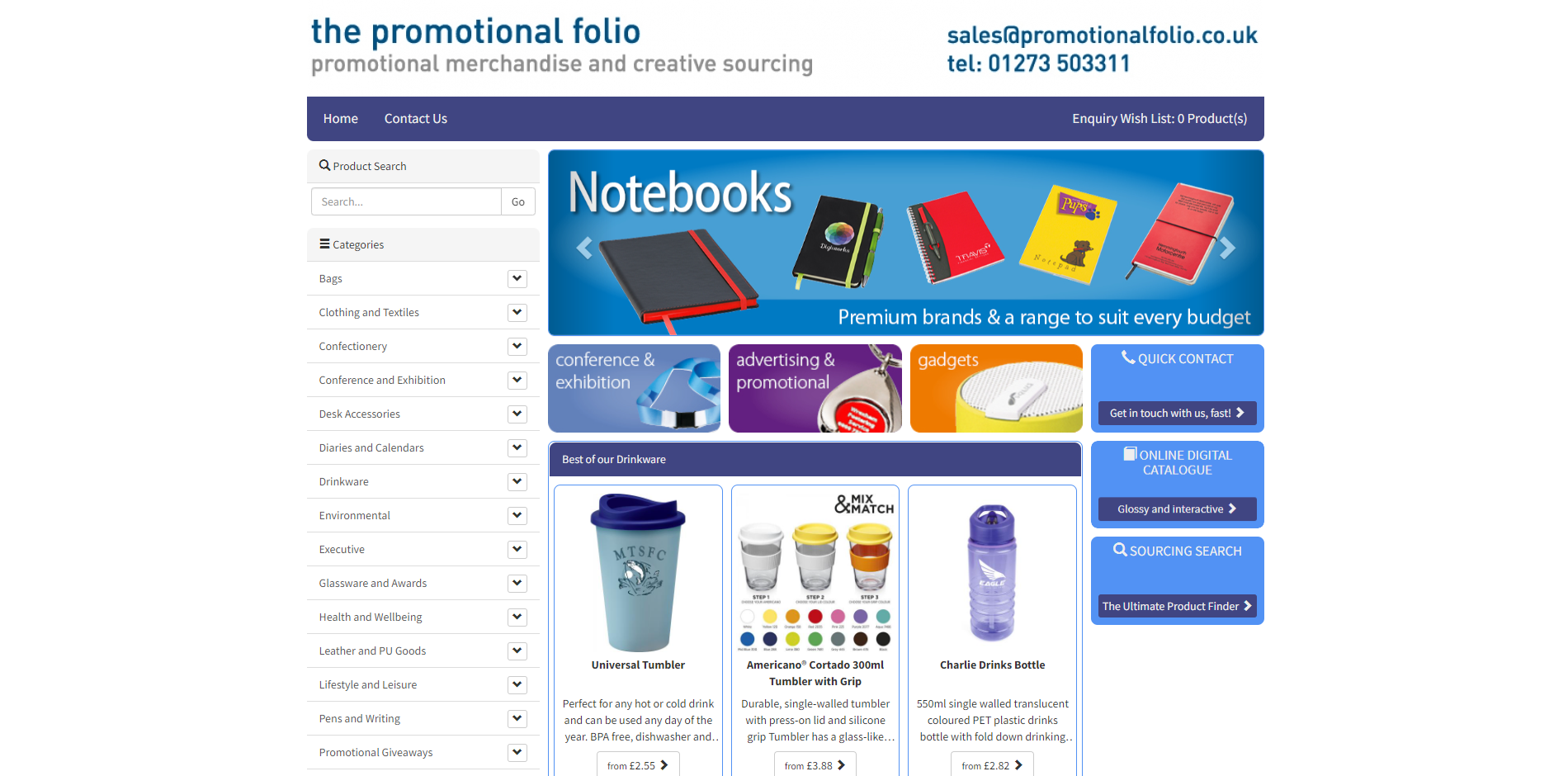 Executive Folio Co Ltd Website