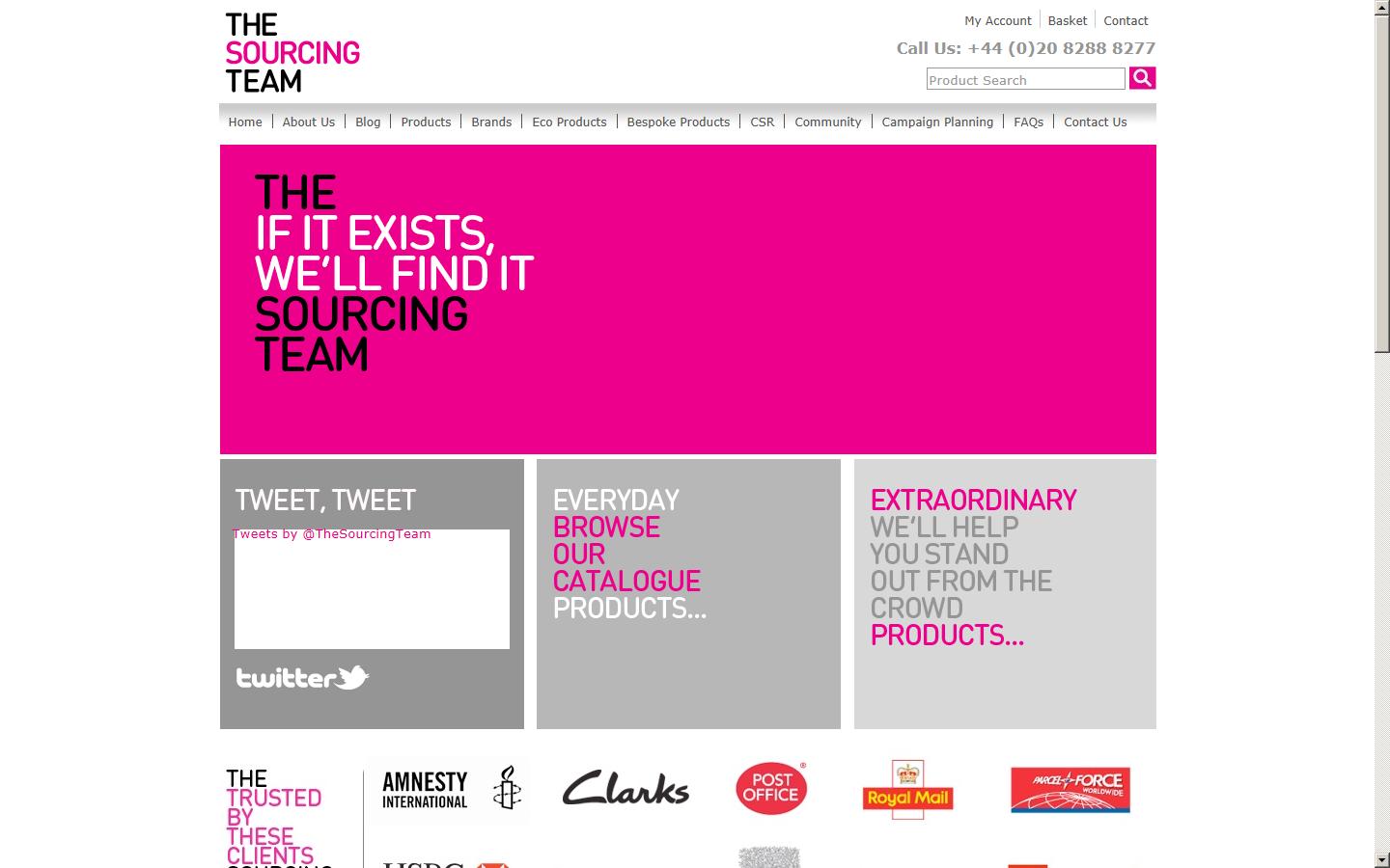 The Sourcing Team Ltd Website