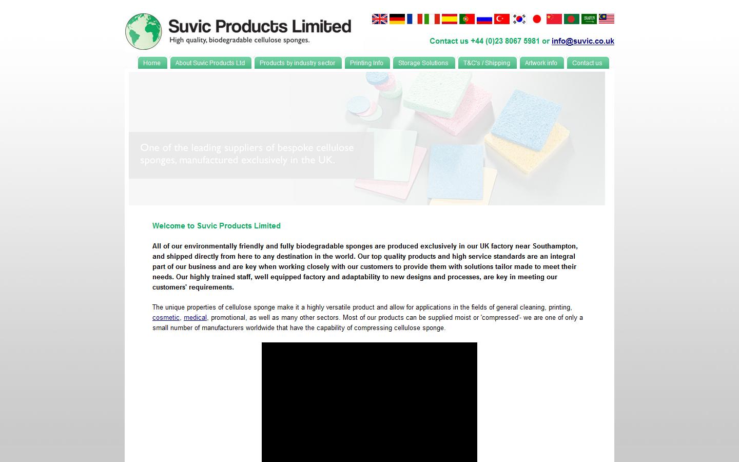Suvic Products Ltd Website
