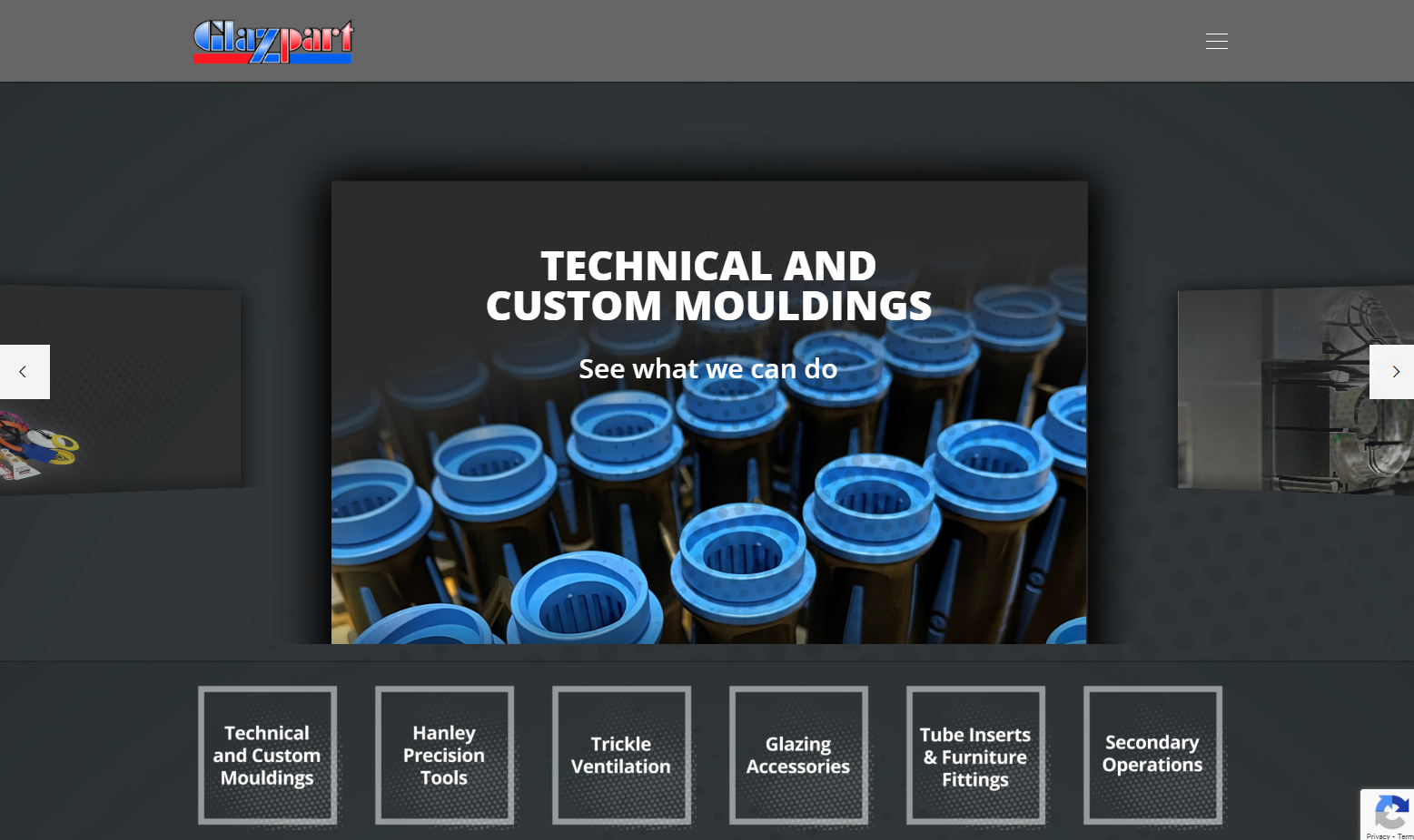 Glazpart Ltd Website