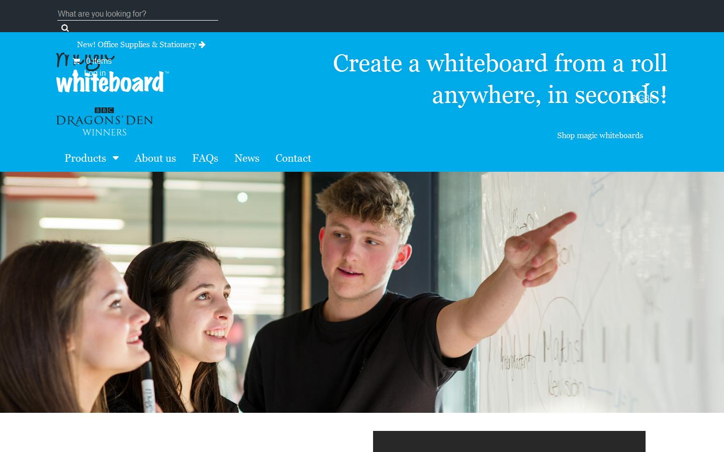 Magic Whiteboard Ltd Website