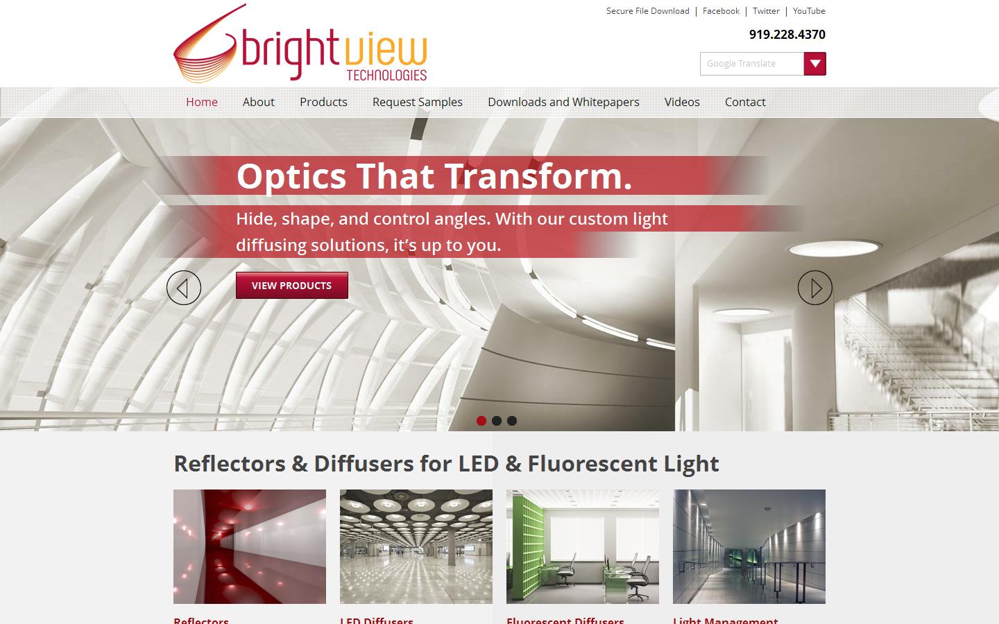 Brightview technologies ltd Website