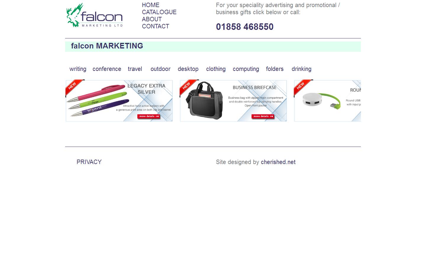 Falcon Marketing Ltd Website