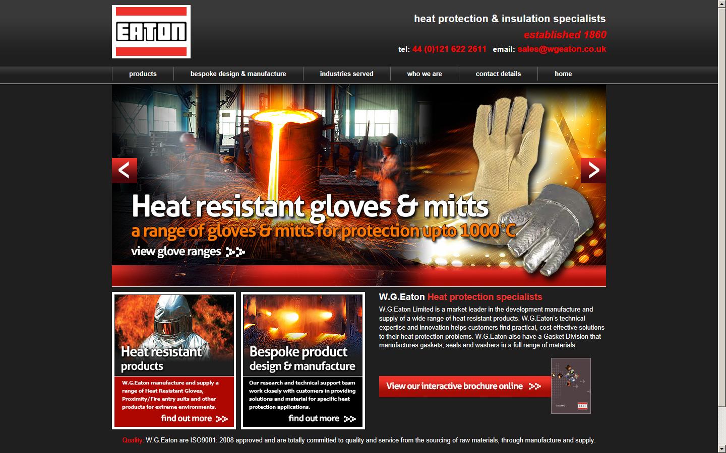 WG Eaton Ltd Website