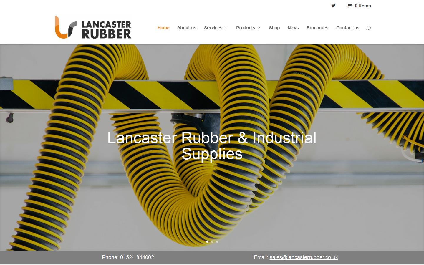 Lancaster Rubber & Industrial Supplies Ltd Website