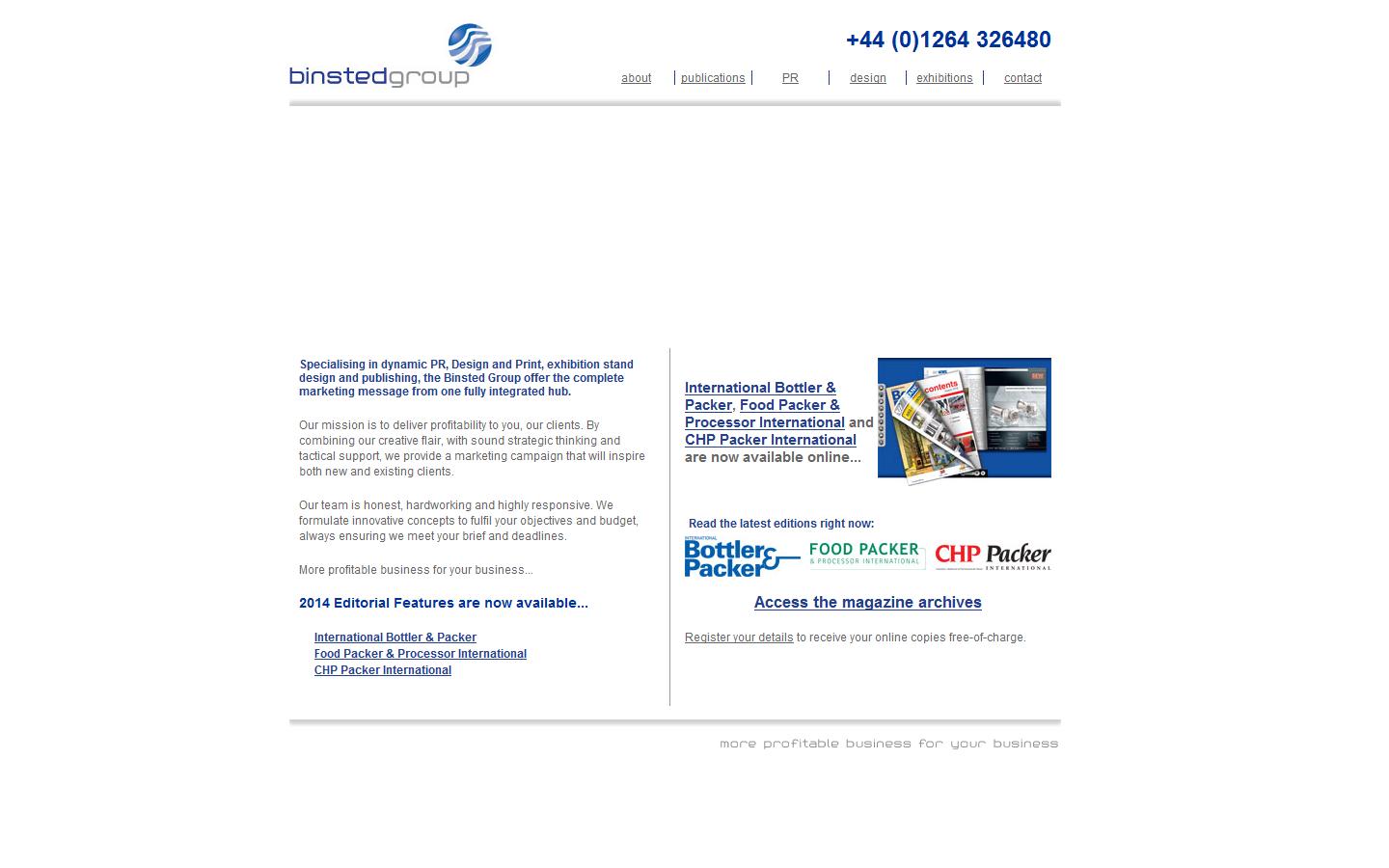 Binsted Group Website