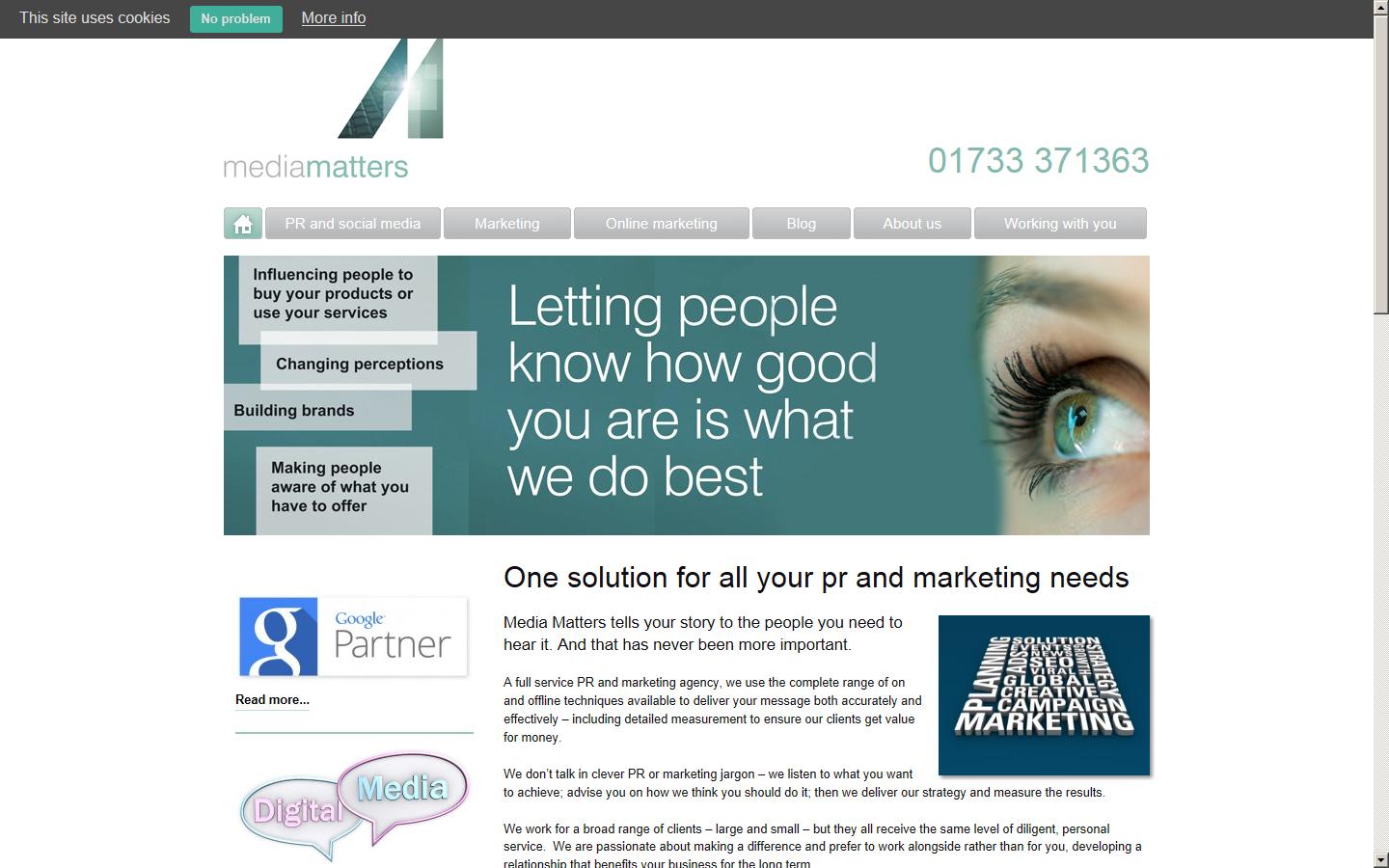 Media Matters Website