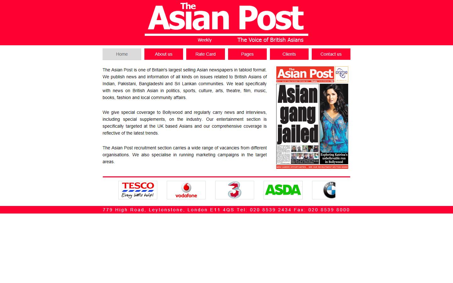 The Asian Post Website