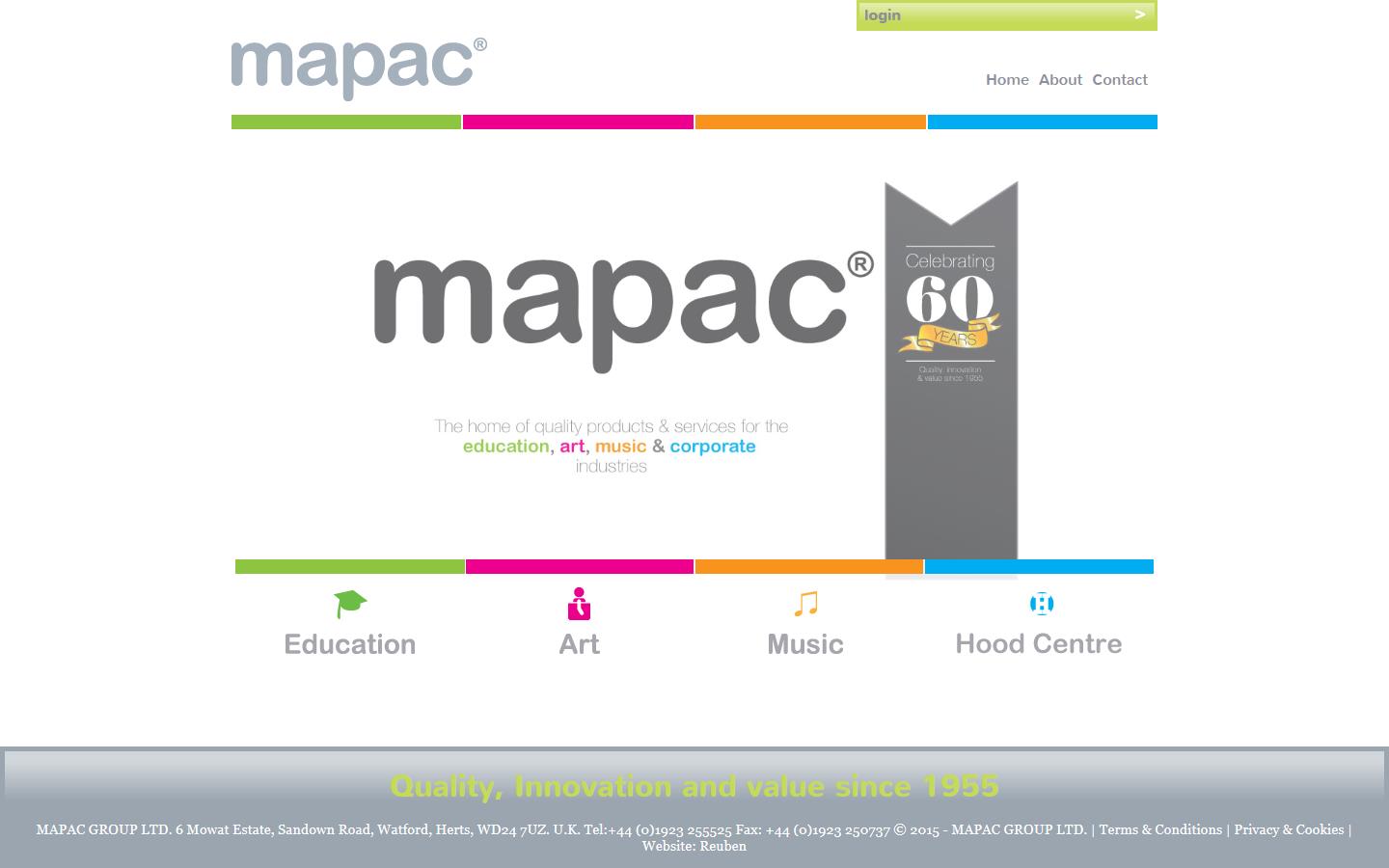 The Mapac Group Website