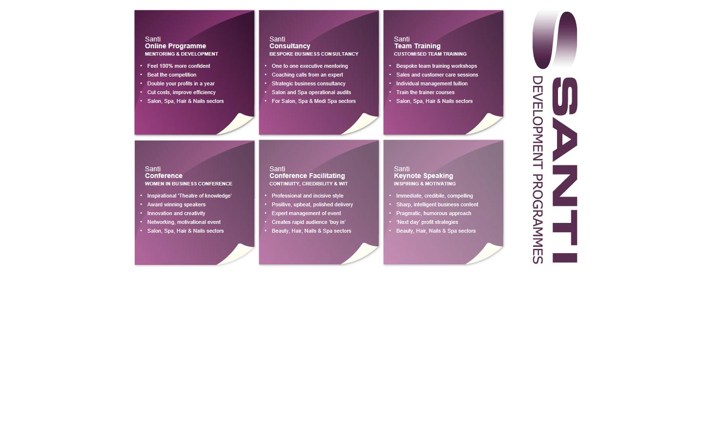 Santi Development Programme Ltd Website