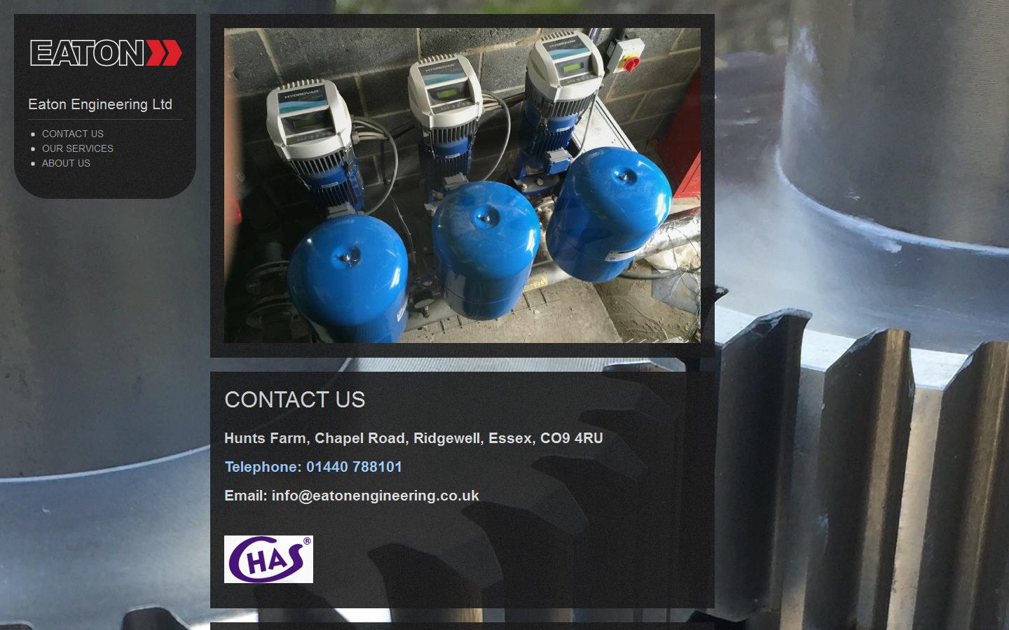 Eaton Engineering Ltd Website