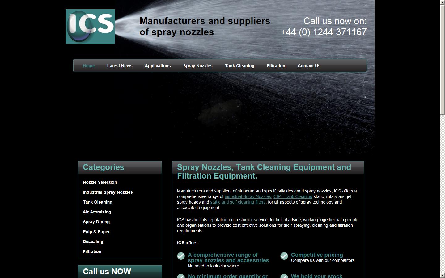 ICS (Industrial Services) Ltd Website