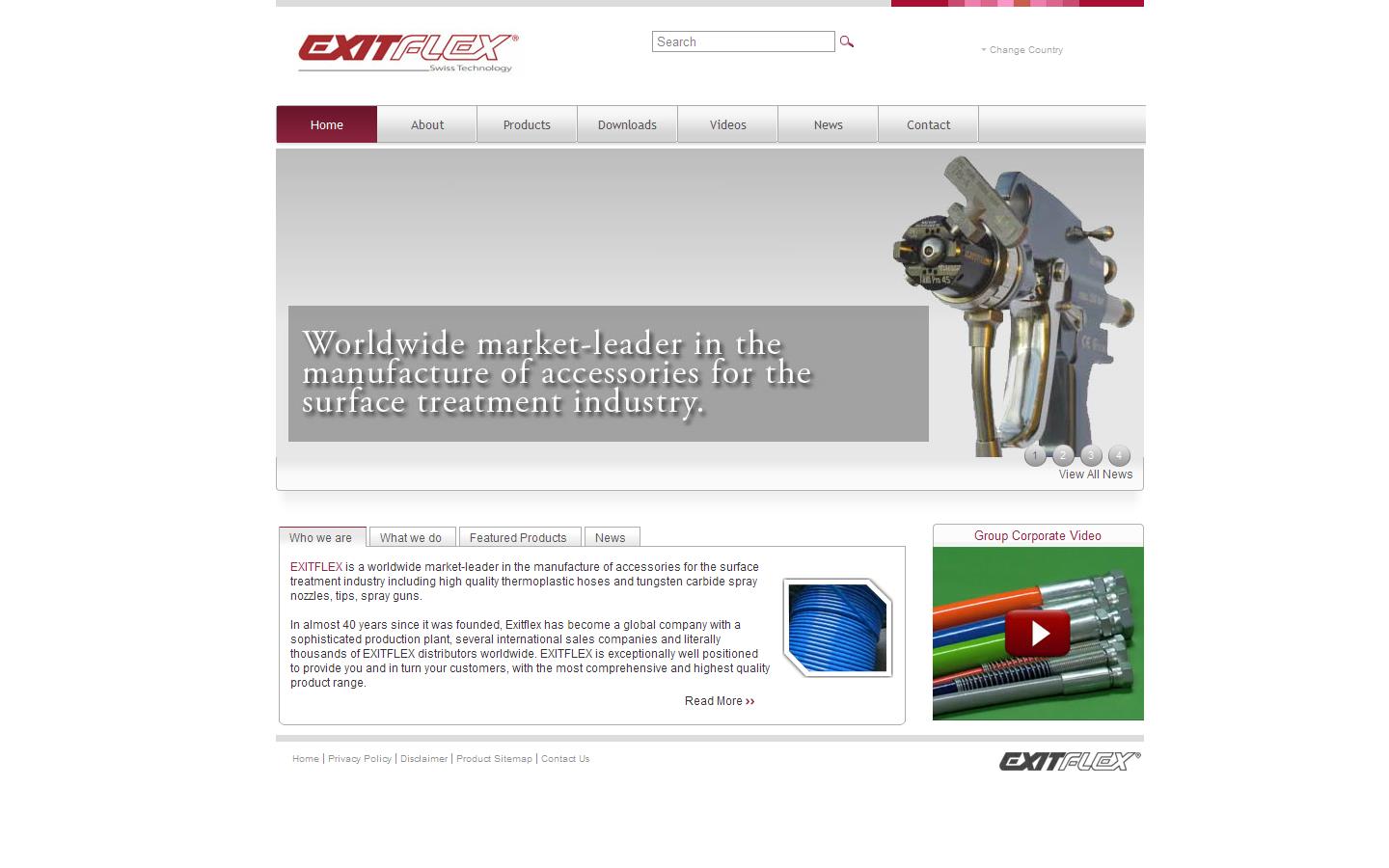 Exitflex UK Ltd Website