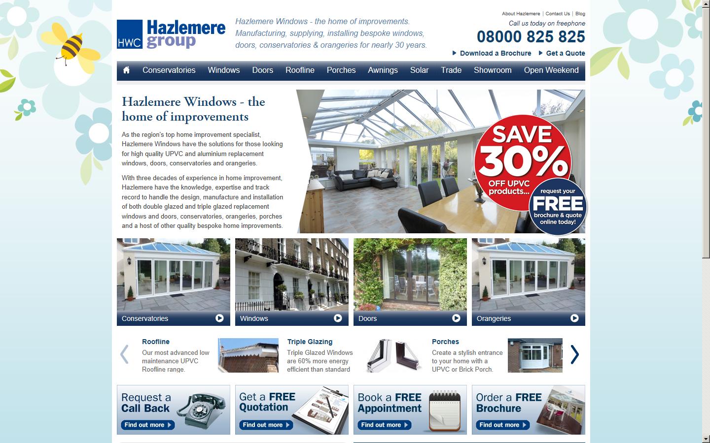Hazlemere Window Company Ltd Website