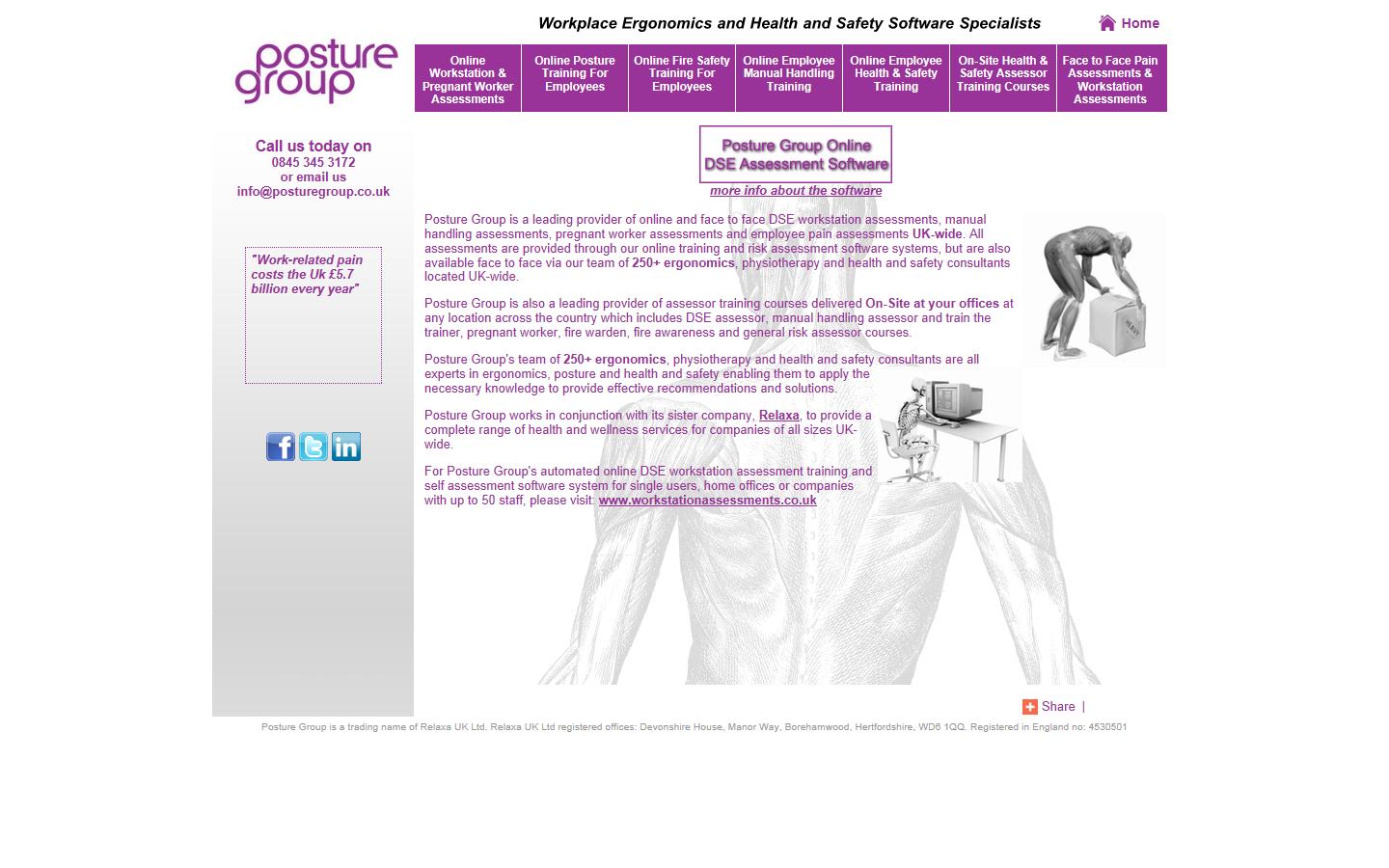 Posture Group Website