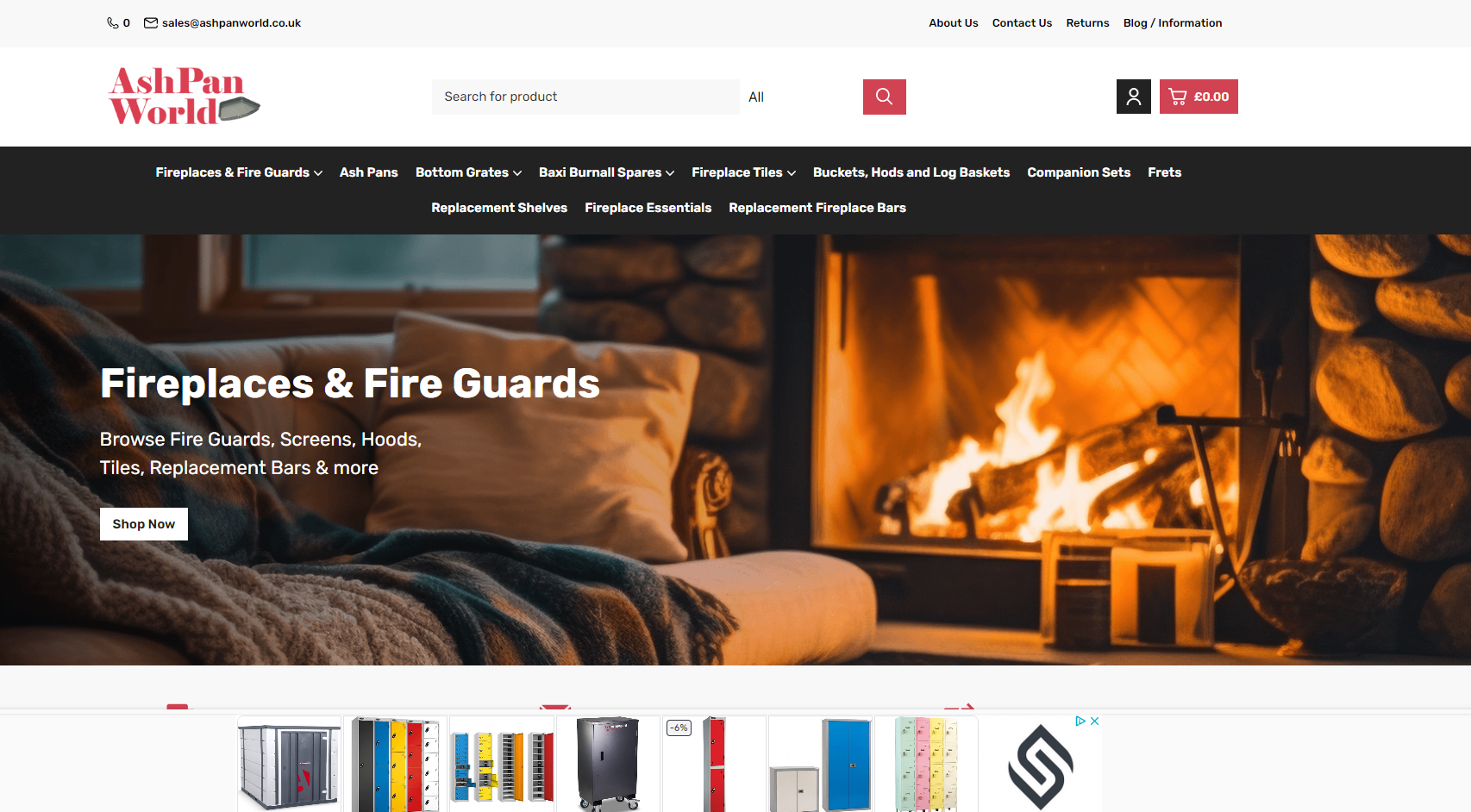 Ash Pan World Website