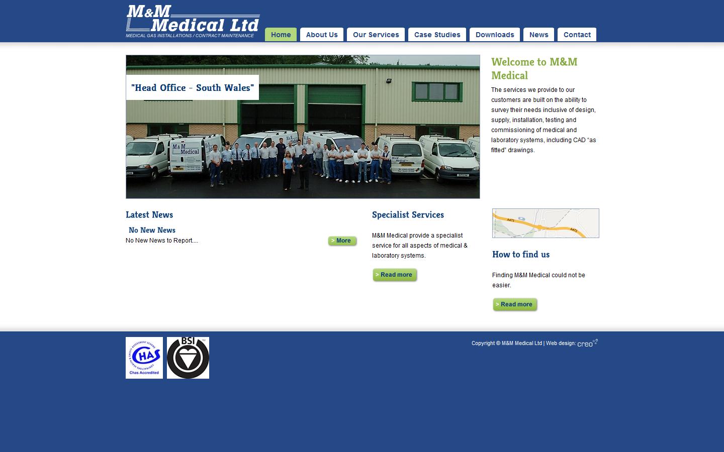 M&M Medical Ltd Website