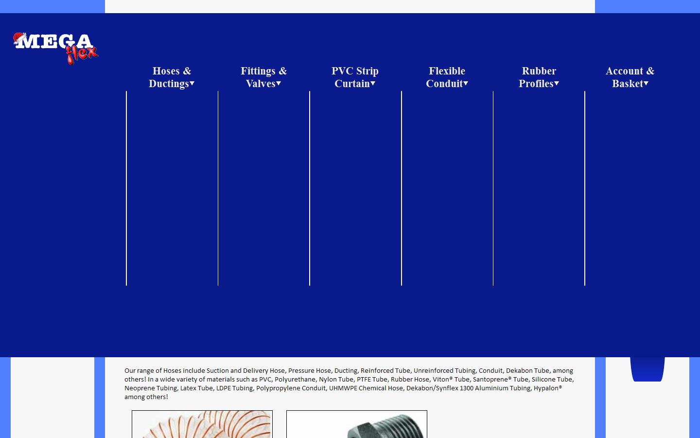 Megaflex Ltd Website