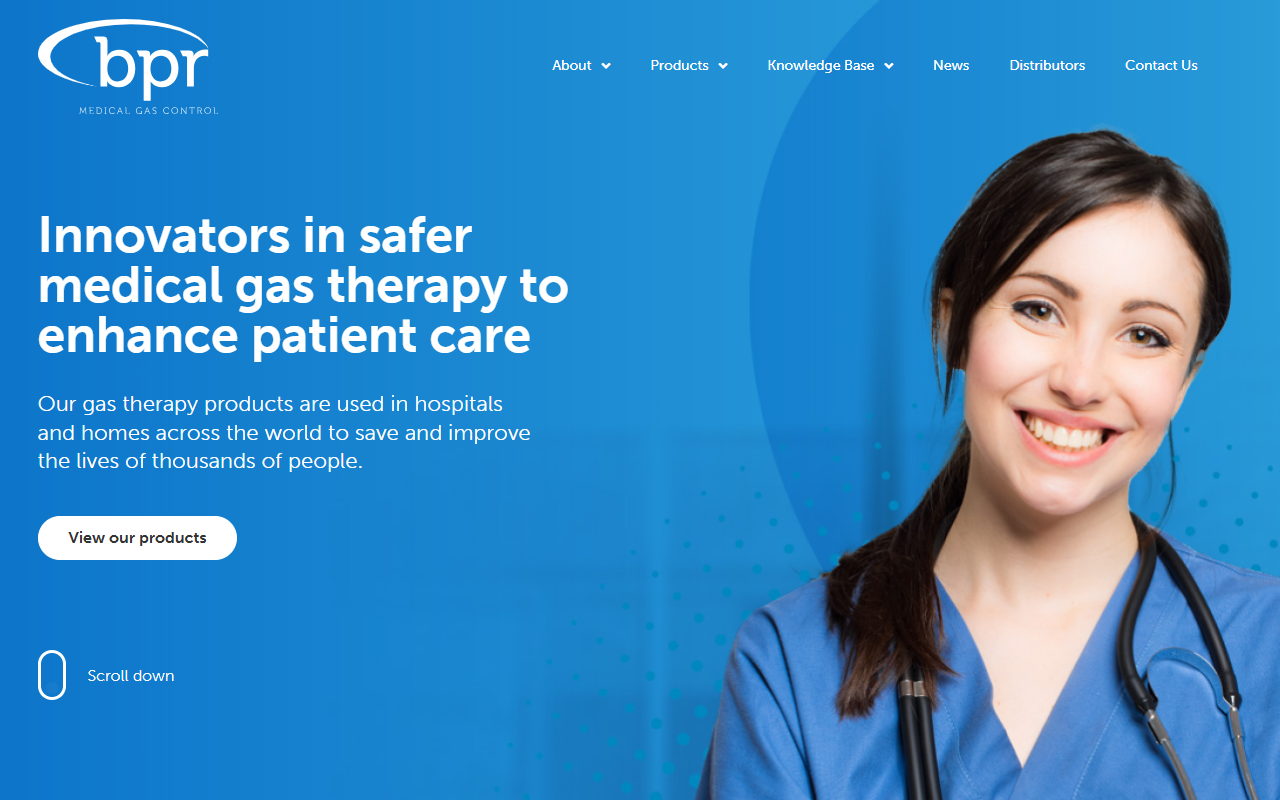BPR Medical Ltd Website