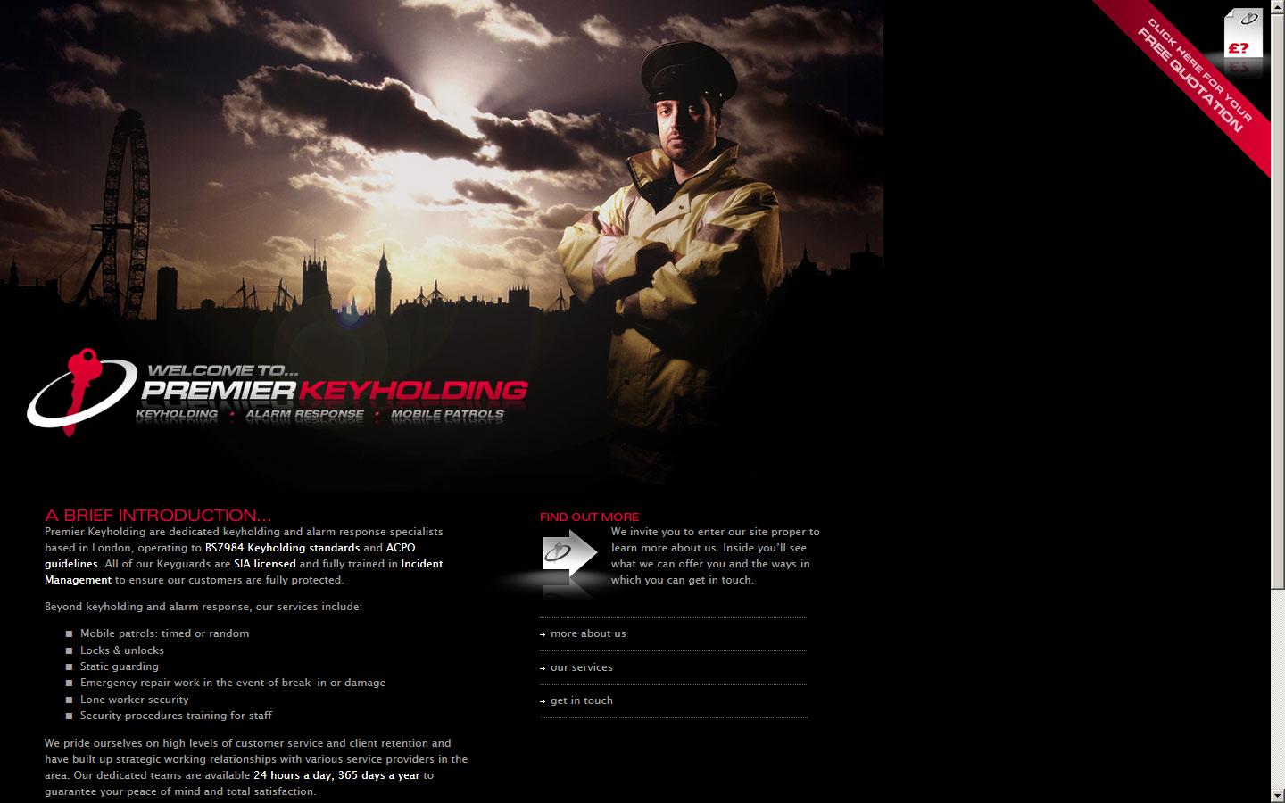 The Premier Keyholding Company Ltd Website