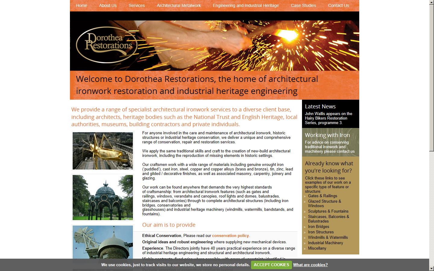 Dorothea Restorations Website