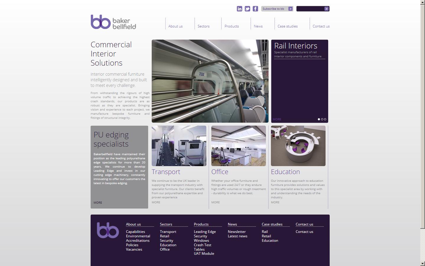 Baker & Bellfield Ltd Website