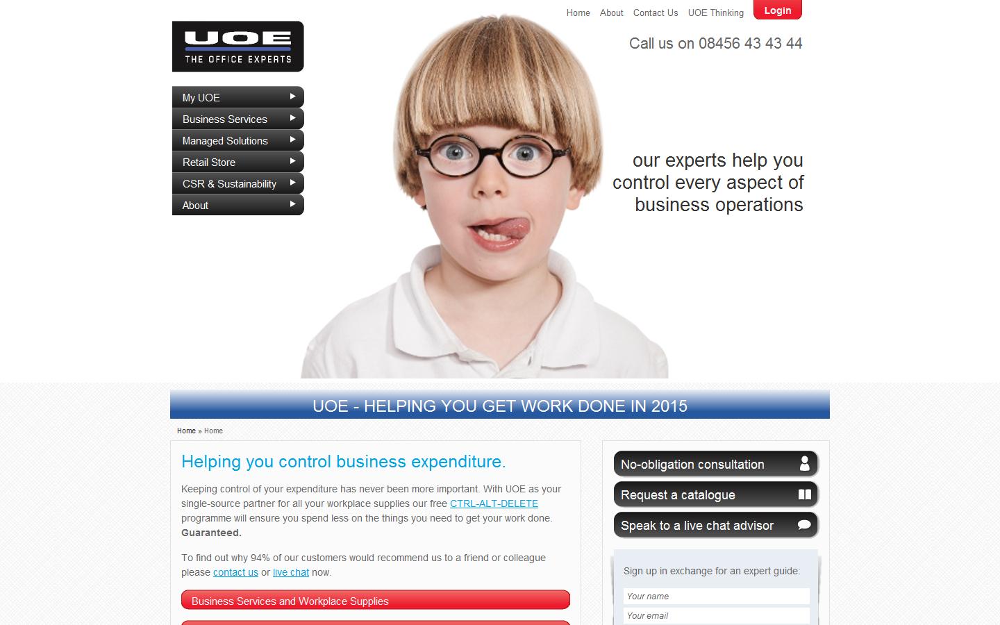 Uoe Website