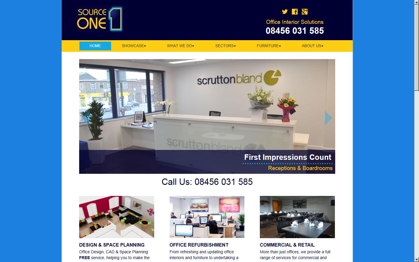 Source One Consulting Ltd Website