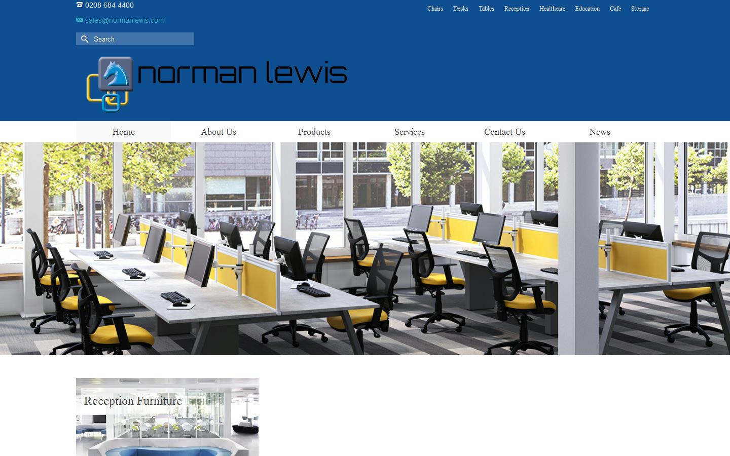 Norman Lewis Business Equipment Ltd Website