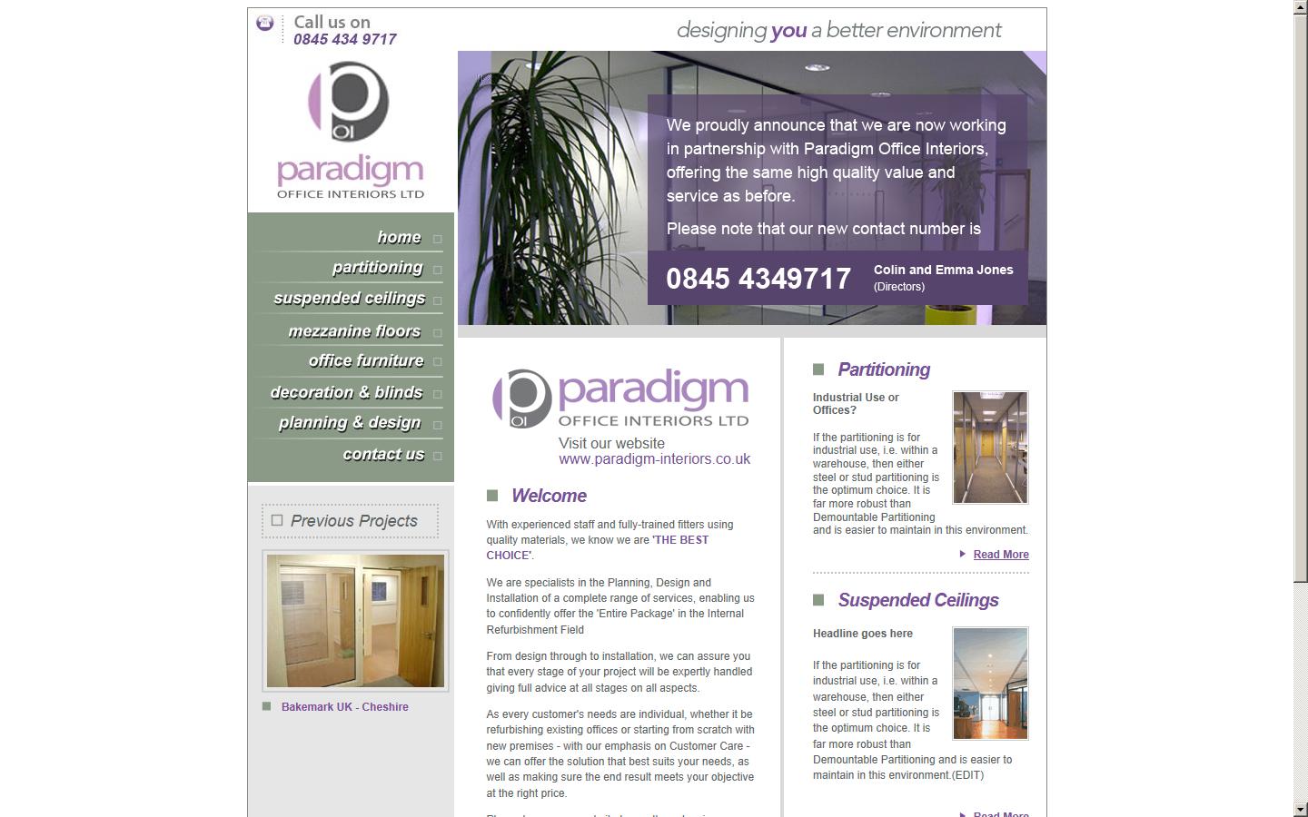Refit (Interiors) Ltd Website
