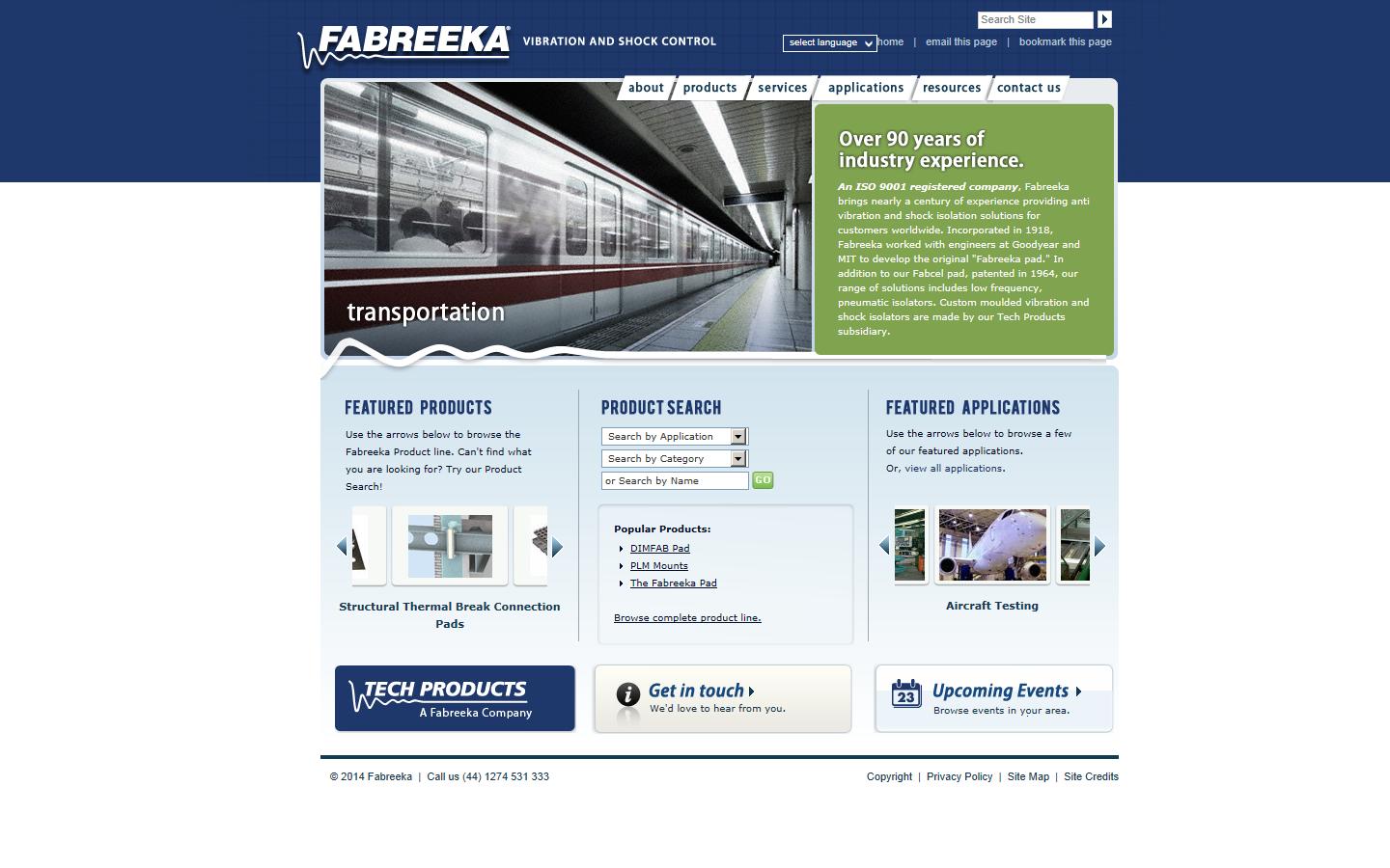 Fabreeka International Inc Website