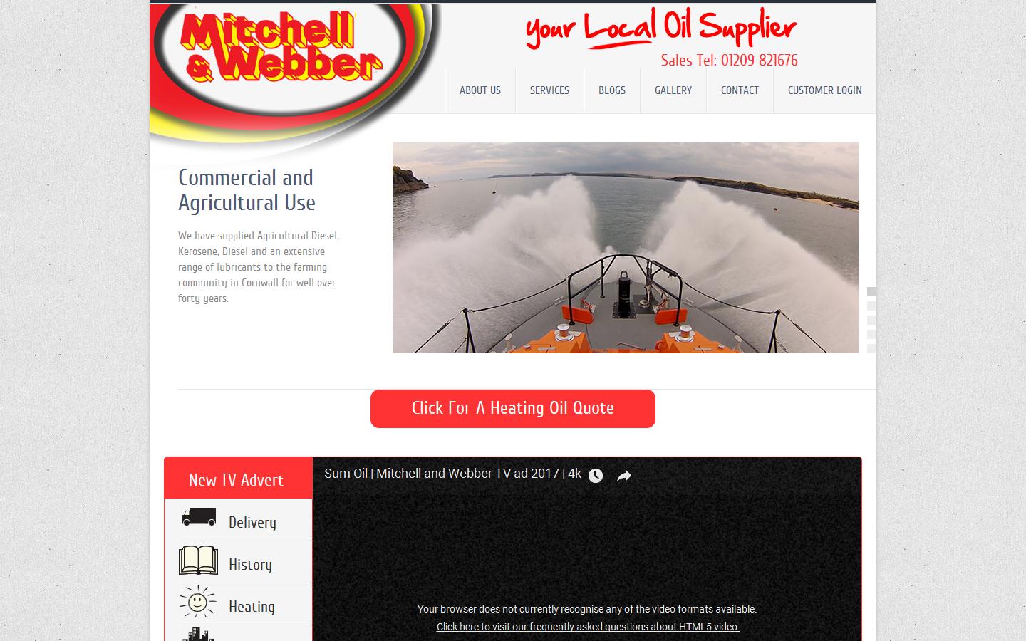 Mitchell & Webber Website