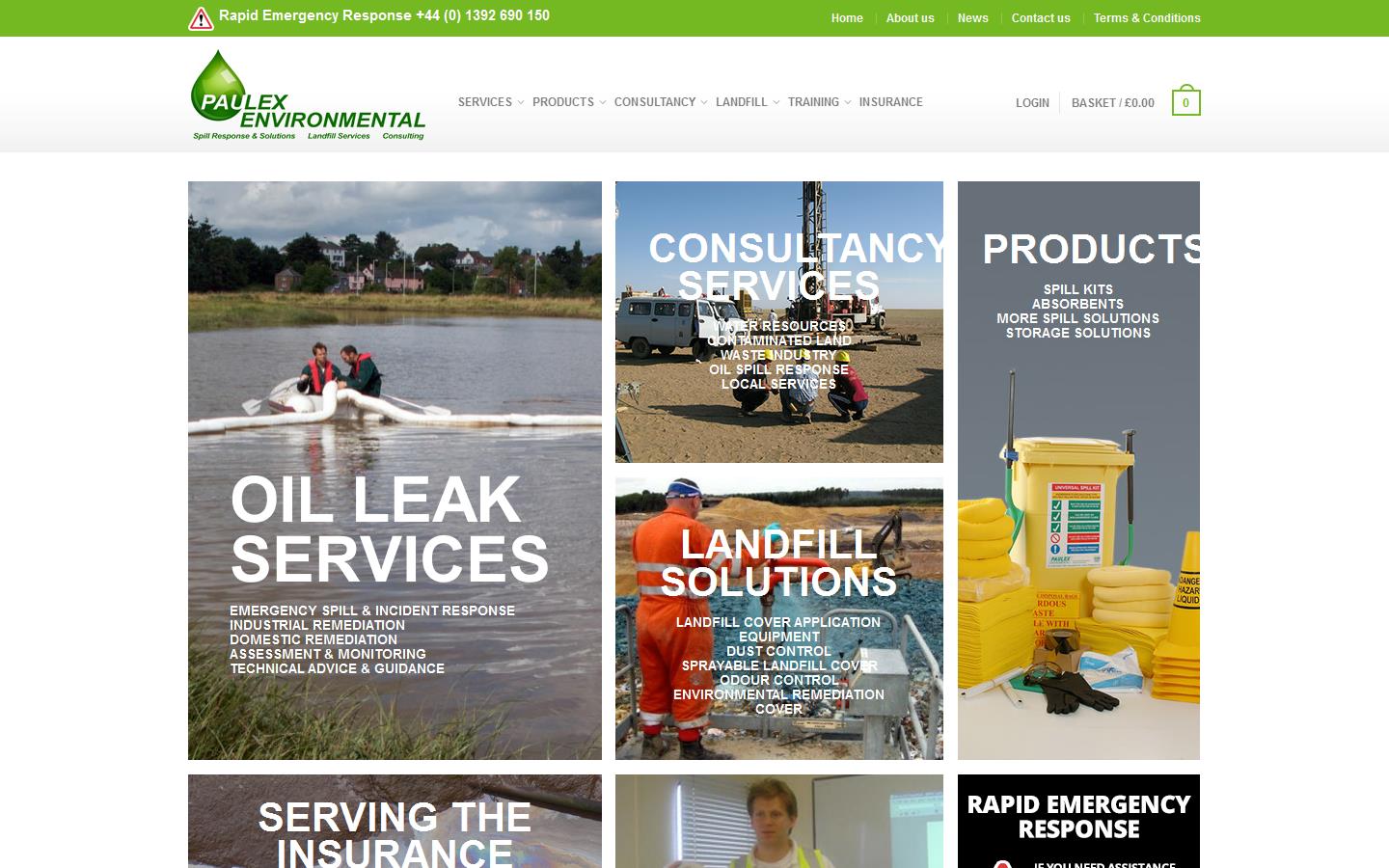 Paulex Environmental Website