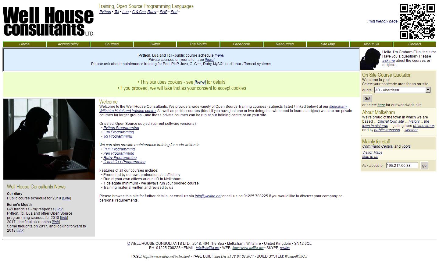 Wellhouse Consultants Website