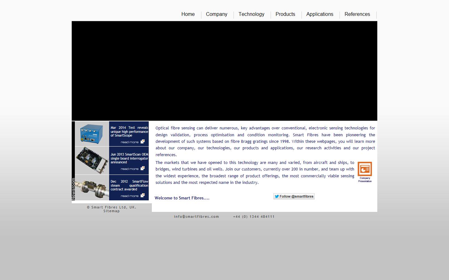 Smart Fibres Ltd Website