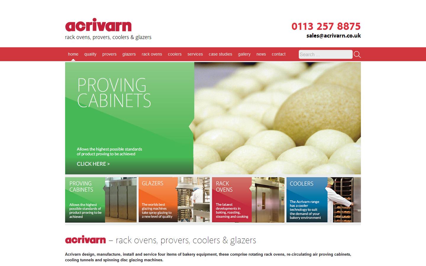 Acrivarn Ltd Website