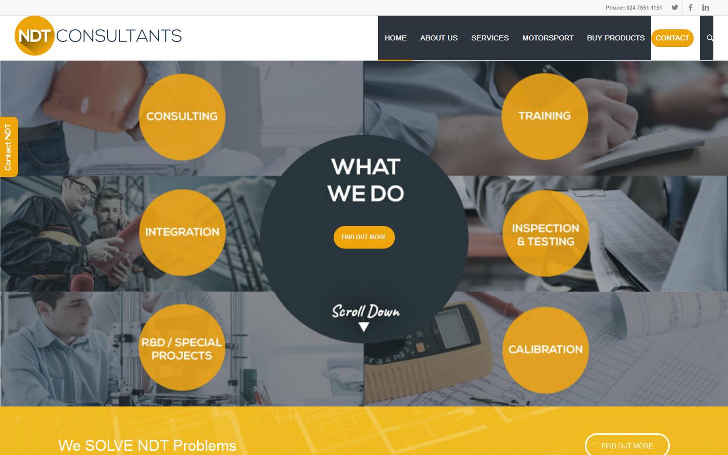 NDT Consultants Limited Website