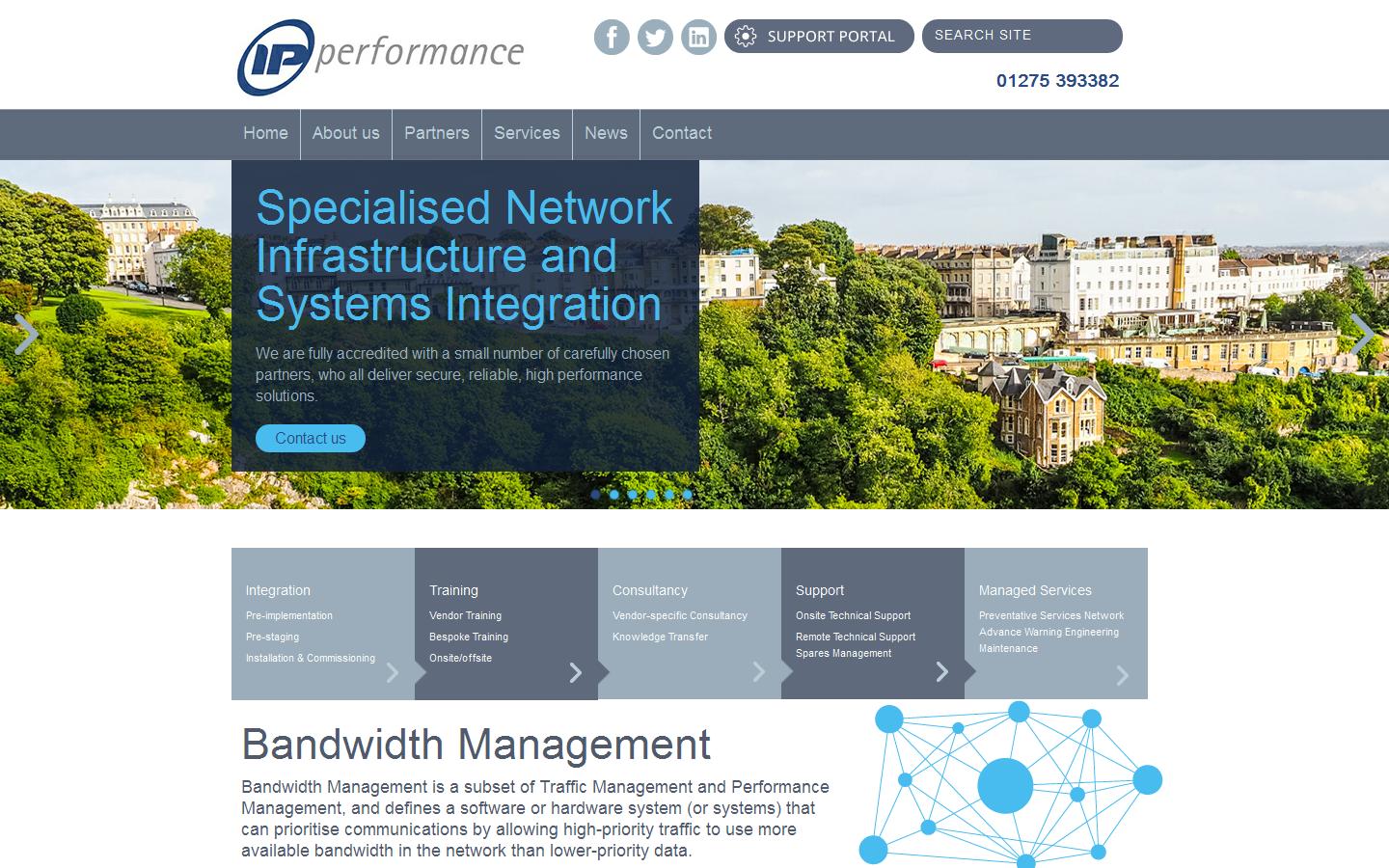 IP-Performance Ltd Website