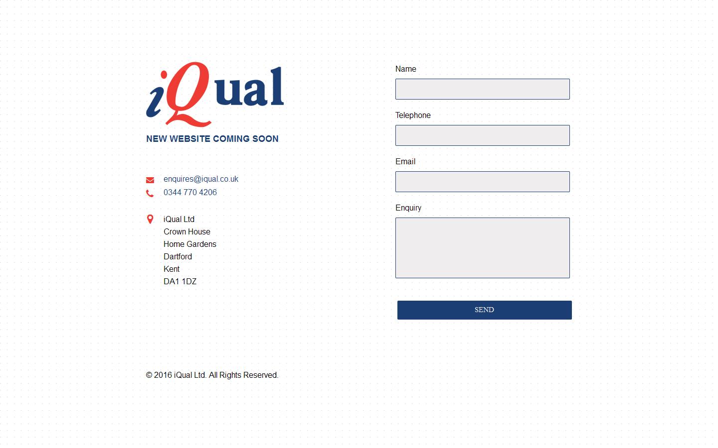 IQual Ltd Website