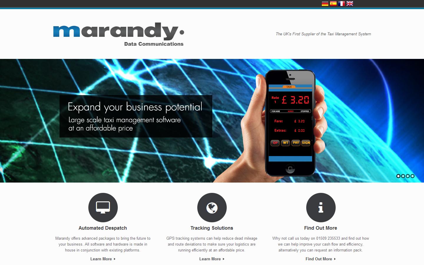 Marandy Data Communication Website