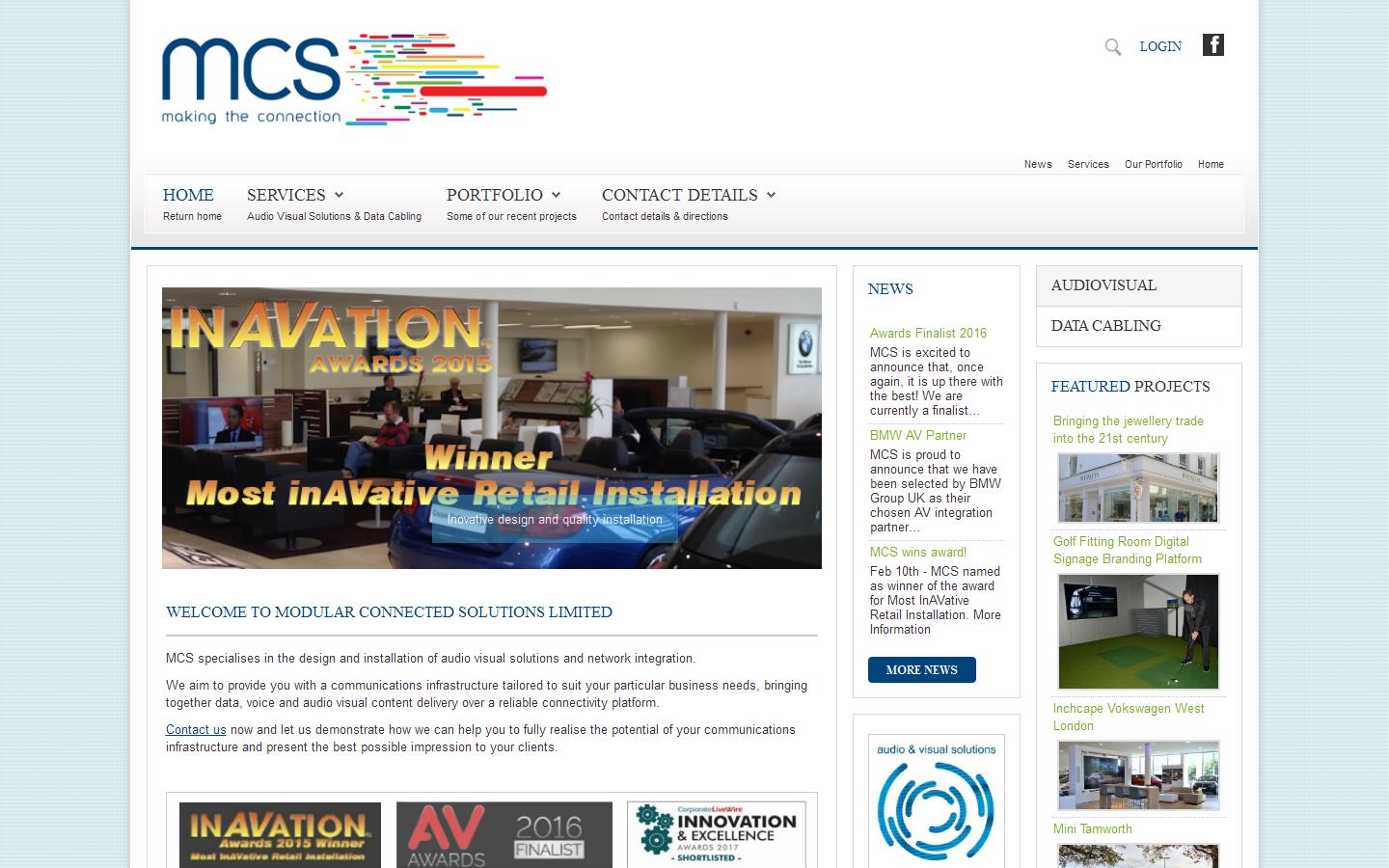 Modular Cabling Systems Website