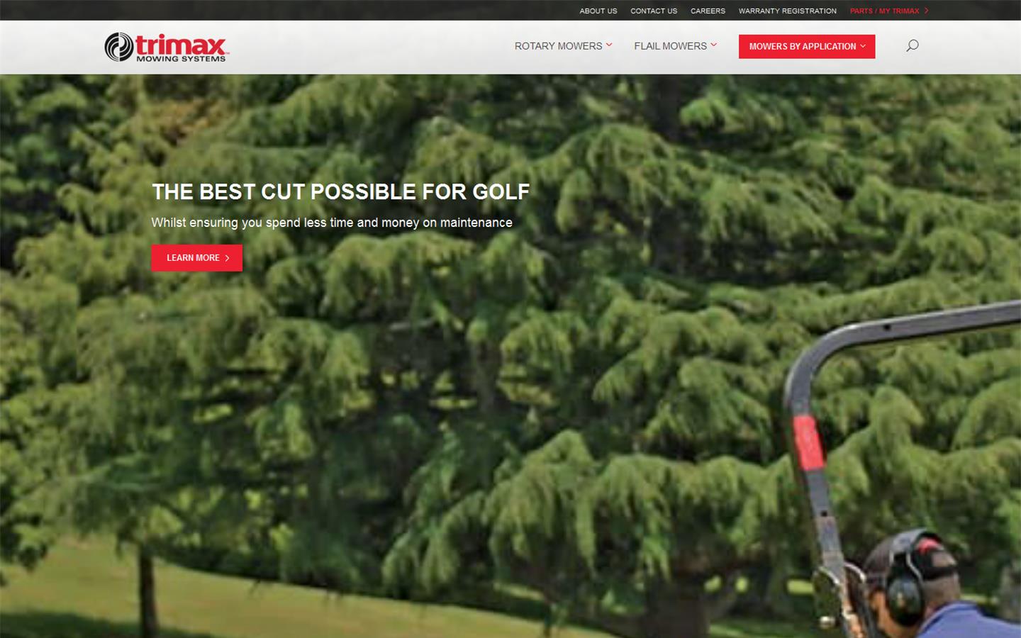 Trimax Mowing Systems Ltd Website