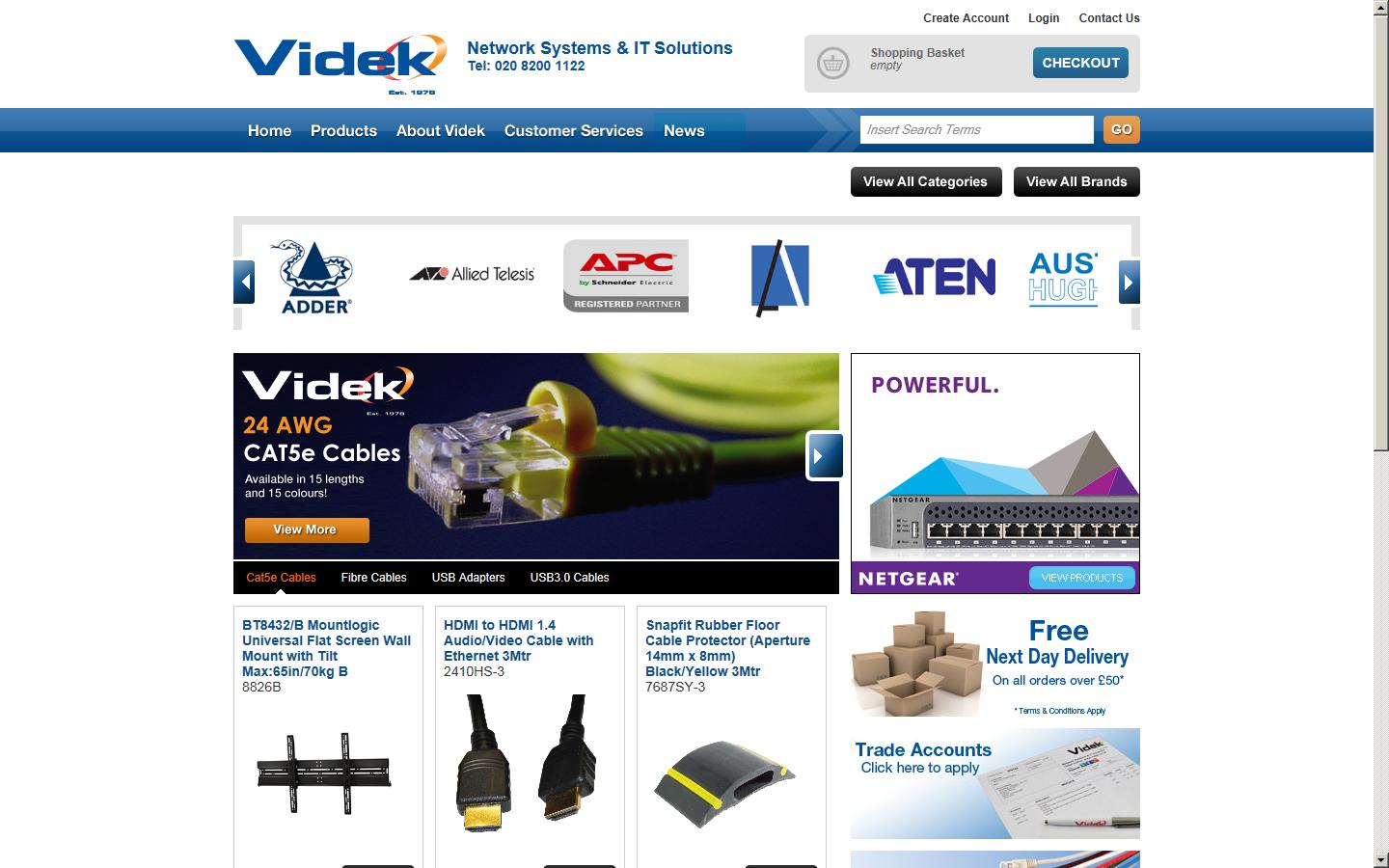 Videk Ltd Website