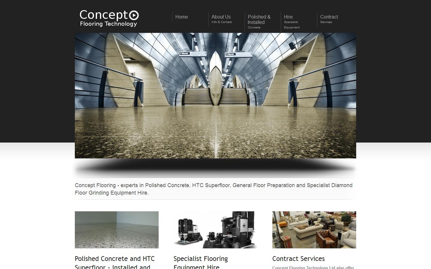 Concept Flooring Technology Website