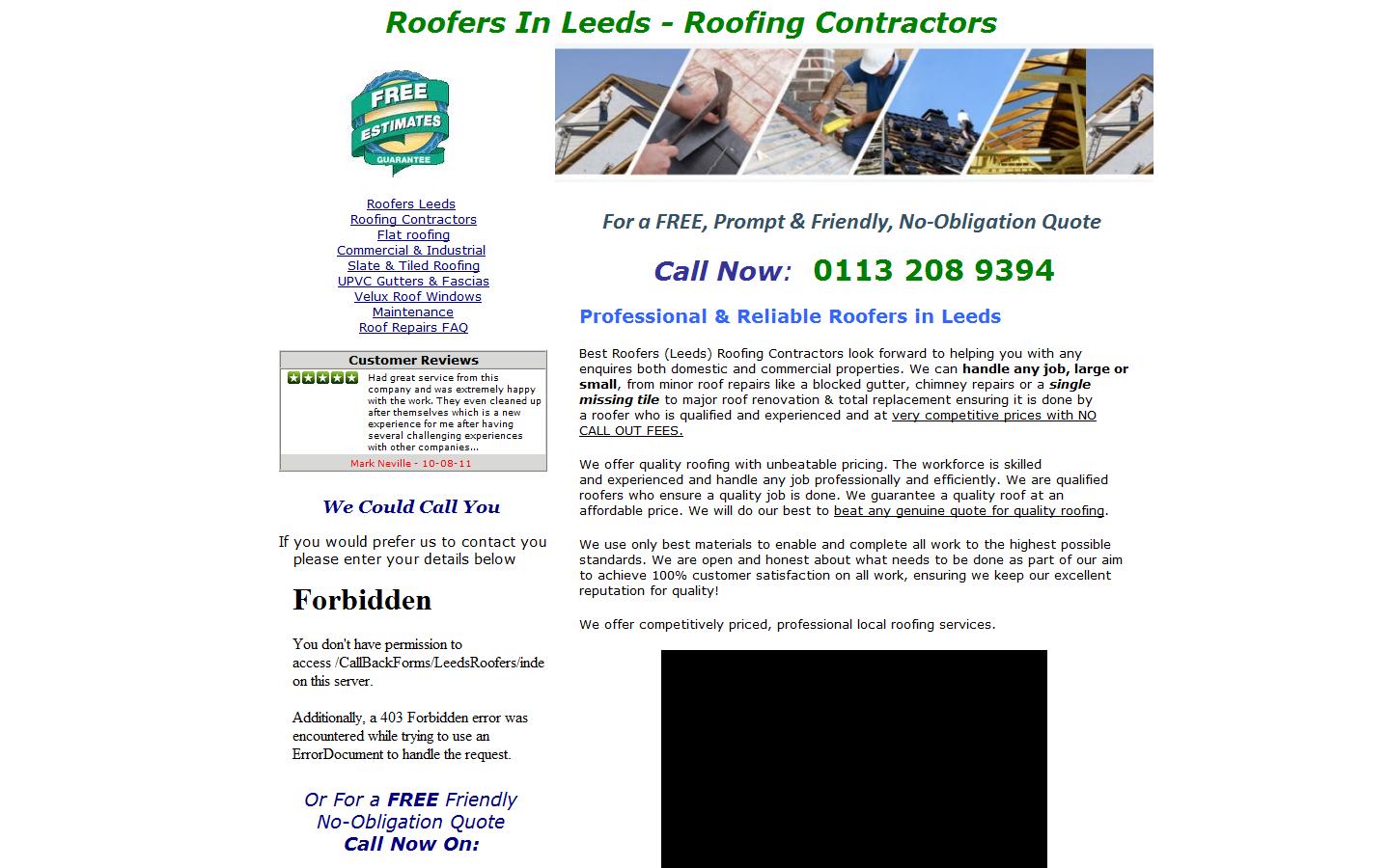 Best Roofers (Leeds) Roofing Contractors Website