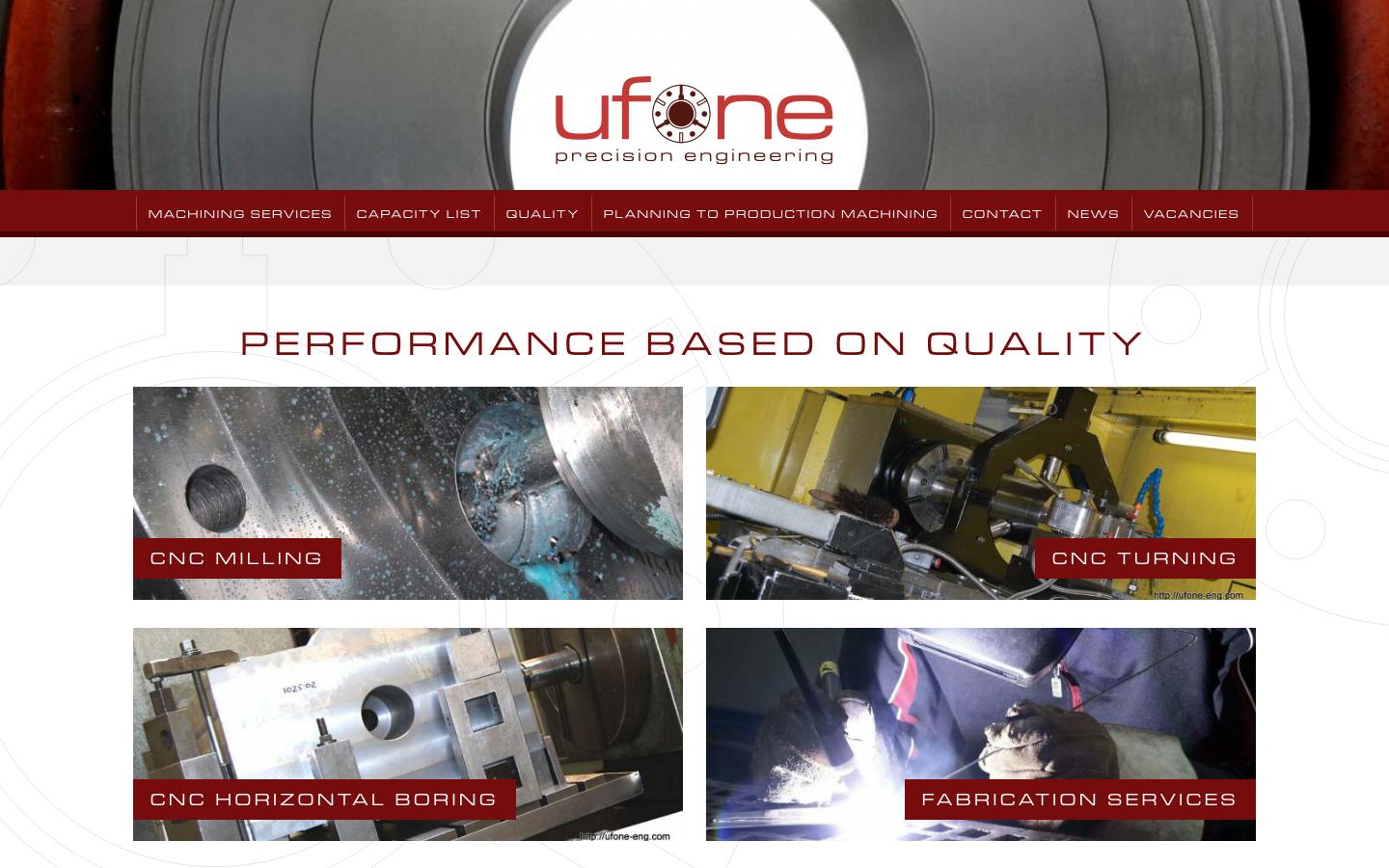 Ufone Precision Engineers Ltd Website