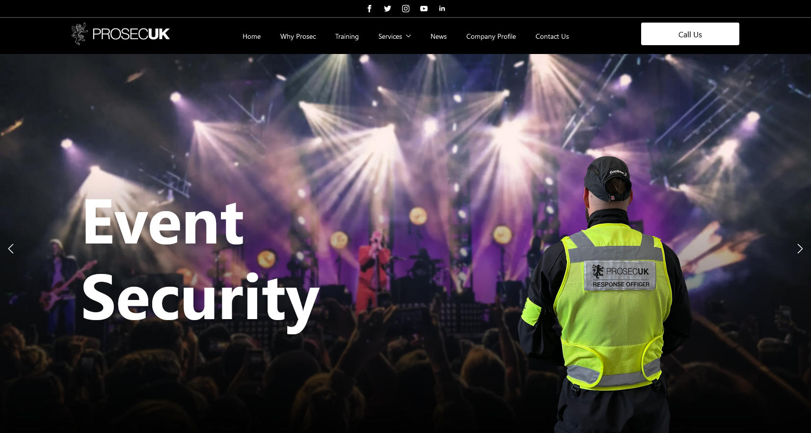 Prosec (UK) Ltd Website