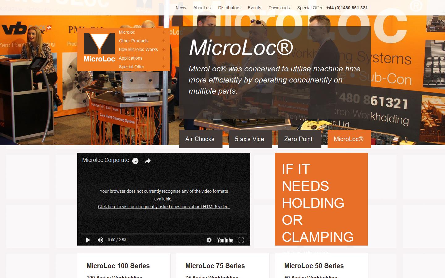 Micron Workholding  Ltd Website