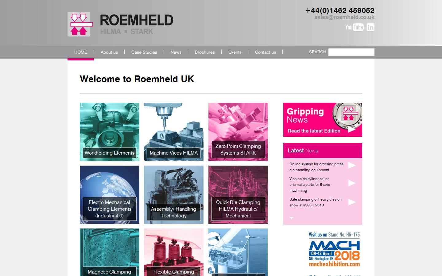 Roemheld Uk Ltd Website