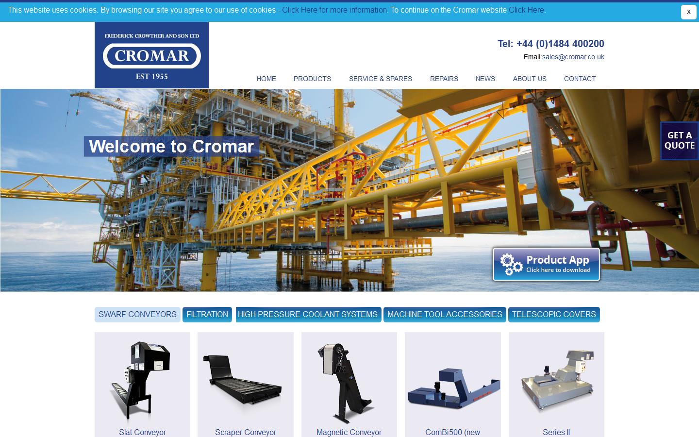 Frederick Crowther & Son Ltd Website